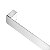 Porta Toalha Bastao Flat 600mm(60cm) Cromado Docol - Imagem 2