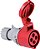 Tomada Acoplamento Ind 3P+T 16A 6H 380-415V IP44 Tramontina - Imagem 1