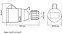 Tomada Acoplamento Ind 3P+T 16A 6H 380-415V IP44 Tramontina - Imagem 3