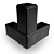Conector Y S3 Preto (20 mm) - Kit com 10 Unidades - Imagem 3