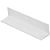 Perfil Cantoneira para Acabamento - 25x25 mm | Em Plástico PVC ou PS - Imagem 3