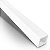 Perfil Tubo Quadrado Plástico - 13x13 mm | Em PS e PVC - Imagem 5
