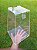 Urna De Acrilico 20x20x12cm - Imagem 2
