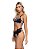 Conjunto Sutiã Bojo Renda e Calcinha Tanga Microfibra Jungle Prints - Imagem 1
