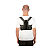 Corretor Postural com Ajuste Triplo Mercur Preto M - Imagem 3