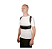 Corretor Postural com Ajuste Triplo Mercur Preto G - Imagem 2