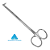 TESOURA DIETRICH 90GRAUS - ABC INSTRUMENTOS - Imagem 1