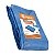 Lona Encerado Polietileno 9 X 5 Azul 100 Micras Ajax - Imagem 1
