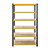 ESTANTE METÁLICA MONTA CARGA 720KG VONDER 100X195X30 - Imagem 2