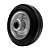 RODA 412 MACIÇA BORRACHA 4 POL 60KG P/ RODÍZIO - Imagem 1