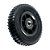 RODA PNEUM AJAX 2.50-4 8X2 4L PLÁSTICO ROL BLINDADO 20MM 3/4 - Imagem 1