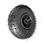 RODA PNEUM AJAX 3.50-4 350X4 4L PLÁSTICO FURO PASS. 20MM 3/4 - Imagem 1