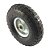RODA PNEUM. AJAX CARGO 3.50-4 - 4L - ROLAM. 3/4" - Imagem 1