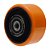 RODA POLIURETANO MOLDADO 414PU 4POL 300KG P RODÍZIO - Imagem 1