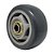 RODA PVC CINZA 3 POL 80KG P/ RODÍZIO - Imagem 1