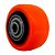 RODA PVC LARANJA 1.5/8 POL 40KG P/ RODÍZIO - Imagem 1