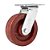 RODÍZIO RODA GIRATÓRIO CELERON MARROM 6" 152MM 400KG - Imagem 1