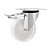 RODÍZIO RODA GIRATÓRIO FREIO NYLON AÇO ZINCADO 2" 50MM 60KG - Imagem 1