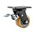 RODÍZIO RODA GIRATÓRIO FREIO POLIURETANO FERRO 5 127MM 500KG - Imagem 1