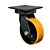 Roda Rodízio Giratório 8" PU Moldado Schioppa GMX82 PE 900kg - Imagem 1