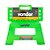 BANQUETA PLÁSTICA DOBRÁVEL VERDE VONDER 150KG ALTURA 220MM - Imagem 3
