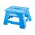BANQUETA PLÁSTICA DOBRÁVEL AZUL VONDER 150KG ALTURA 220MM - Imagem 3