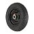 RODA REFORÇADA 3.50-8 4 LONAS 1 ROL. ROLETE 350X8 200KG - Imagem 1