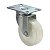 RODA RODÍZIO GIRATÓRIO NYLON 3 POLEGADAS 75 MM 70KG - Imagem 1