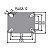 RODÍZIO RODA GIRATÓRIO FREIO PVC BP 5 POLEG 130MM GL512BPFT - Imagem 2