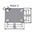 RODÍZIO RODA FIXO PVC BP 4 POLEGADAS 100MM FL 412 BP AJAX - Imagem 2
