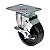 RODA RODÍZIO POLIPROPILENO 3 POLEG 75MM GIRATÓRIO FREIO 60KG - Imagem 1