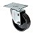 RODA RODÍZIO POLIPROPILENO 3 POLEGADAS 75MM GIRATÓRIO 60KG - Imagem 1