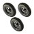 KIT 3 UN RODA PNEUM. AJAX 3.50-8 - 2L - ROLAM. 1" CH 1,2mm - Imagem 1