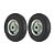 KIT 2 UN RODA PNEUM. AJAX CARGO 2.50-4 - 4L - ROLAM. 3/4" - Imagem 1