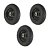 KIT 3 UN RODA  REFORÇADA 3.25-8 4 LONAS 1 ROL. ROLETE 200KG - Imagem 1