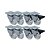KIT 8 UN RODA RODÍZIO GIRATÓRIO FREIO GEL 1,3/8 POL 40MM - Imagem 1
