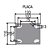 KIT 8 UN RODÍZIO FIXO PNEUMÁTICO CARGO 250X4 - Imagem 2