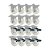 KIT 16 UN RODA RODÍZIO FIXO GIRATÓRIO TRAVA NYLON 3 POL 75MM - Imagem 1