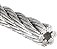 CABO DE AÇO VONDER FIBRA GALVANIZADO 6X7 100M 6,35mm 1/4" - Imagem 3