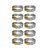 KIT 10 UN ARAME GALVANIZADO COMERCIAL VONDER 22BWG ROLO 1KG - Imagem 1