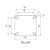 KIT 16UN RODÍZIO FIXO GIRATÓRIO 8" PU MOLDADO FERRO MX 900KG - Imagem 2