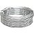 KIT 2 UN ARAME GALVANIZADO COMERCIAL VONDER 18 BWG ROLO 1KG - Imagem 3