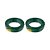 KIT 2 UN ARAME GALVANIZADO REVEST PVC VERDE VONDER BWG16 1KG - Imagem 1