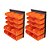 KIT 2 UN PAINEL 15 CAIXAS PORTA COMPONENTES - Imagem 1