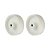 KIT 2 UN RODA 312 NYLON 3 POL 70KG P/ RODÍZIO - Imagem 1