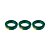 KIT 3 UN ARAME GALVANIZADO REVEST PVC VERDE VONDER 1KG BWG12 - Imagem 1