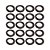 KIT 20 UN ARAME QUEIMADO LISO AJAX 18BWG ROLO 1KG APROX.105M - Imagem 1