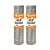 KIT 2UN TELA CAFÉ ARAME GALVANIZADO BWG22 CIRANDA 0,60X12,5M - Imagem 1