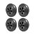 KIT 4 UN RODA CONTAINER PLÁSTICO 8 POL 200KG PARA RODÍZIO - Imagem 1