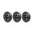 KIT 3 UN RODA CONTAINER PLÁSTICO 8 POL 200KG PARA RODÍZIO - Imagem 1